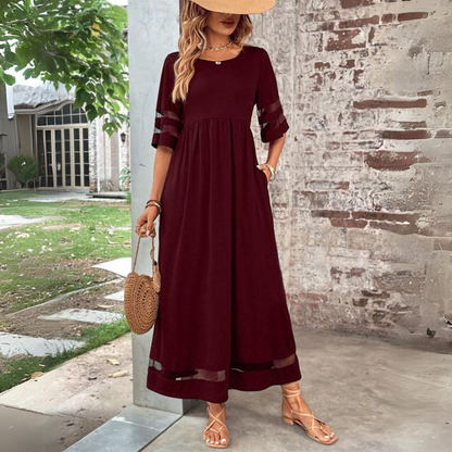 Evelina | Flattering Midi Dress