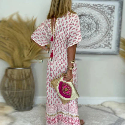 Mariala | Vibrant Bohemian Dress
