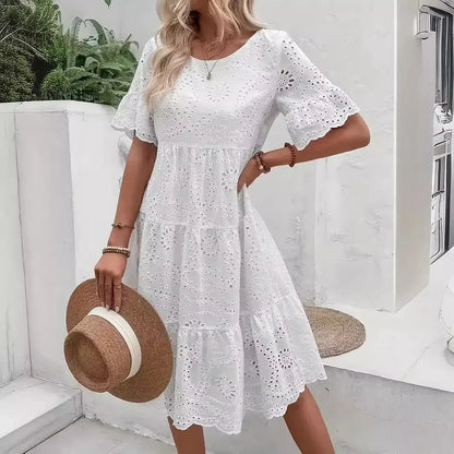 Jacky | Soft Lace Dress