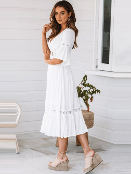 Clea | Effortless White Dress