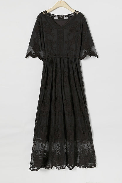 Clarita | Elegant Bloom Maxi