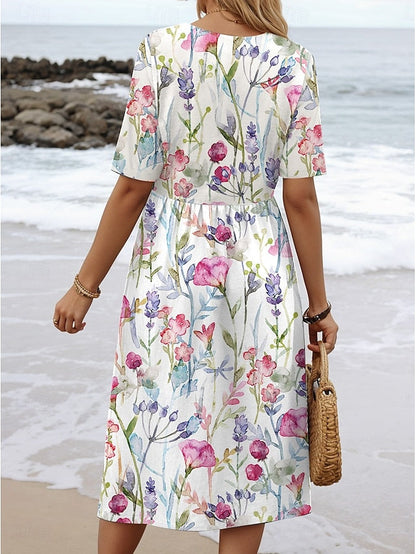 Carlyn | Floral Breezy Midi